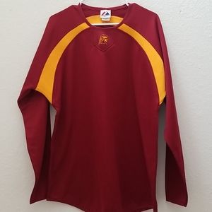 Majestic USC Jersey Type Long Sleeve  Size medium
